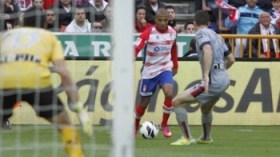 ابراهيمي يتألّق أمام ملقة