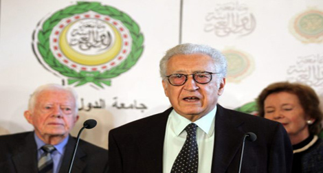 La réunion arabo-européenne exprime son soutien à la mission de  Brahimi