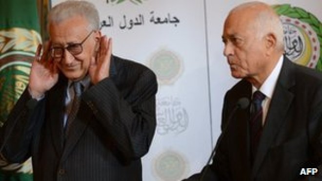Lakhdar Brahimi acknowledged the challenges of Syria mission
