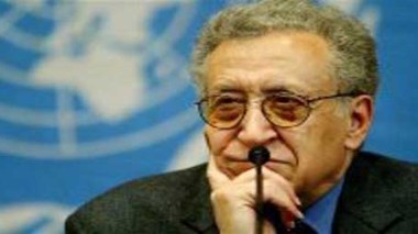 L’émissaire en Syrie Lakhdar Brahimi dimanche au Caire
