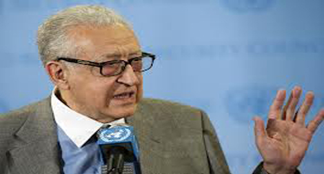 Lakhdar Brahimi condamne l’attentat de jeudi à Damas