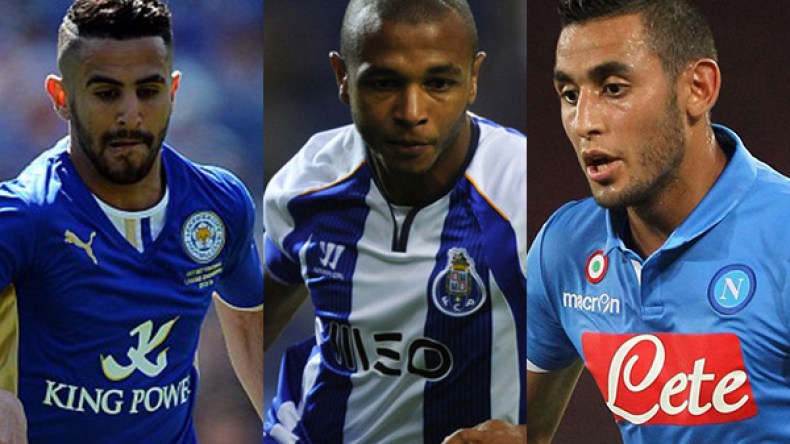 براهيمي ومحرز وغولام في صدارة العناصر المرشحة للبروز في “الكان”