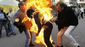 أمريكي يشعل النار في جسده داخل منتزه وطني في واشنطن