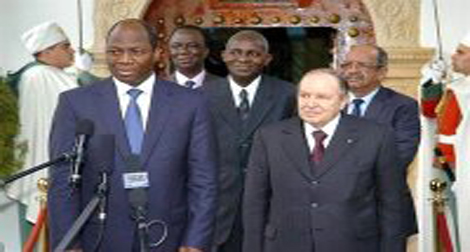 Le Burkina Faso se félicite des initiatives de l’Algérie pour le règlement de la situation au nord du Mali