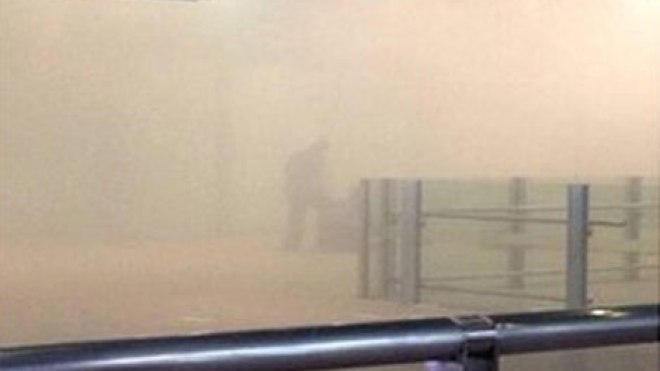 انفجار يهز مطار بكين