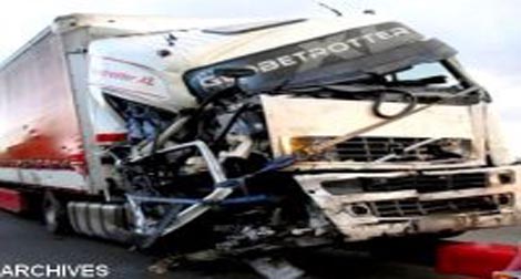 Collision bus-camion sur la route de M’sila : 9 morts, 17 blessés