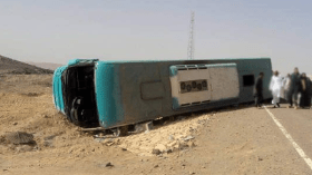 إصابة 25 شخصا في انحراف وانقلاب حافلة بالمسيلة