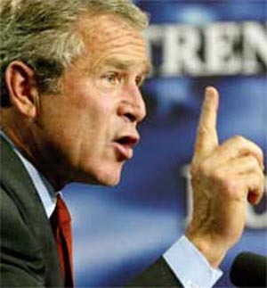 George W. Bush met son veto à un projet de loi interdisant d'utiliser le “waterboarding”