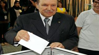 Bouteflika vote à El Biar