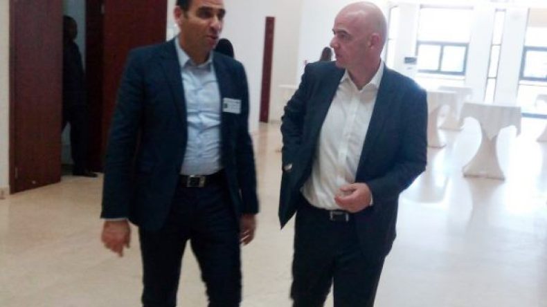 زطشي يتحدّى “خصومه” بِرسالة دعم من رئيس الفيفا