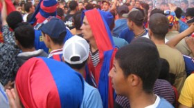 ليلة مجنونة بباتنة احتفالا بصعود “الكاب”