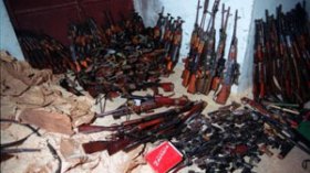 Cache d'armes découverte dans le Sinaï, près de la bande de Gaza