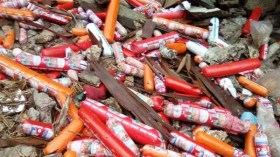 إلقاء سبعة قناطير من الكاشير الفاسد في واد بسكيكدة