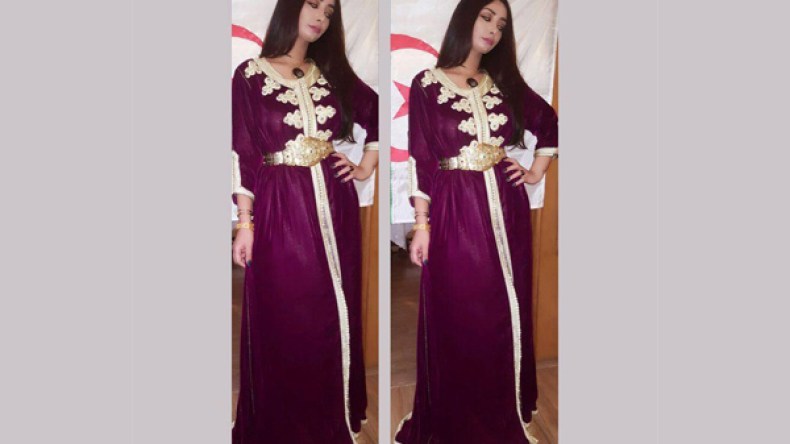 قفطان كاميليا ورد “الجزائري” يُثير غضب عارم في المغرب !
