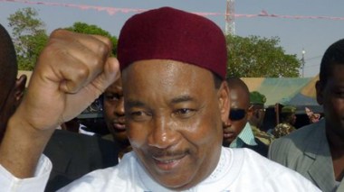Escale à Ghardaïa du président nigérien Mahamadou Issoufou
