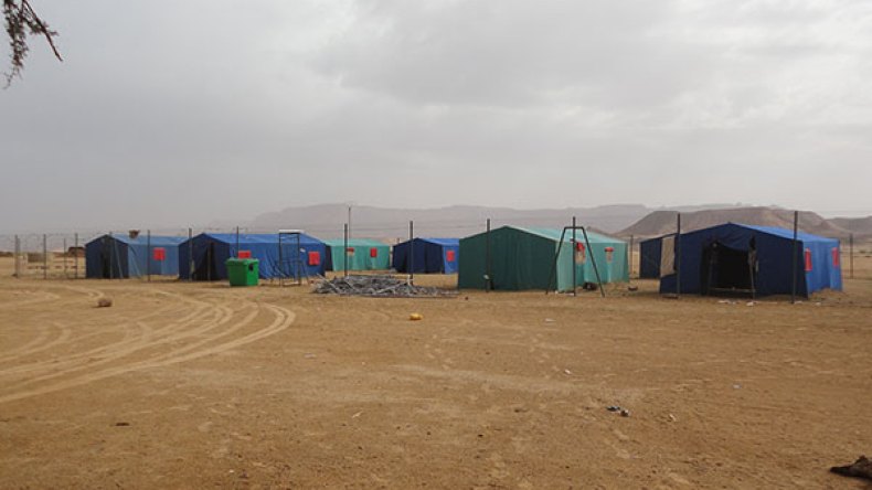 الجزائر تقيم مخيما بإليزي تحسبا لتدفق النازحين من ليبيا