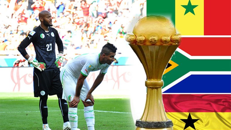 الجزائر في مجموعة الموت إلى جانب غانا وجنوب إفريقيا والسينغال