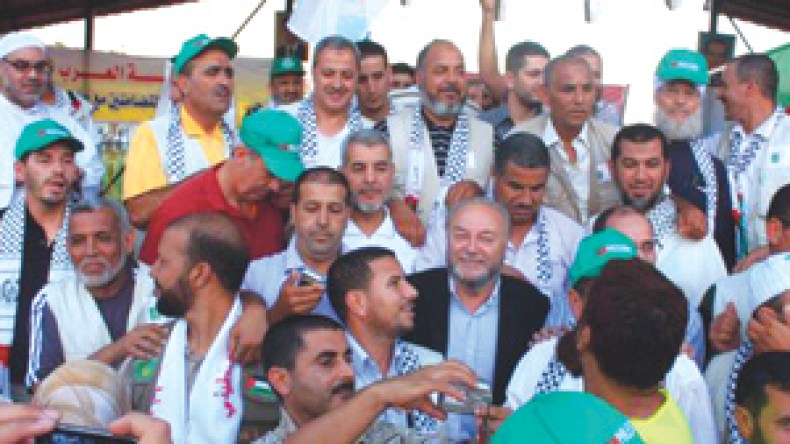 القافلة المعسكرة في رويبة مدعومة من بعض الأنظمة لتكسير شريان الحياة