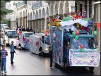 1st November 1954: Caravan of youths and sports sets off in Algiers