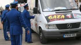 قافلة “غزة” تحت حماية خاصة الى غاية الحدود الشرقية