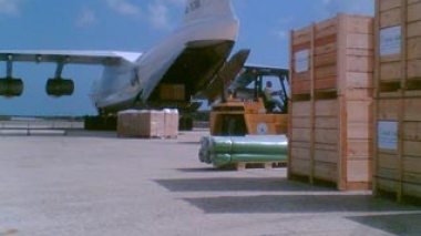 Mali receives Algerian military aid on board 5 cargo planes