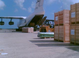 Mali receives Algerian military aid on board 5 cargo planes