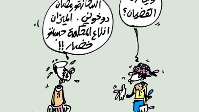 محامون يتمايلون من التعب وفضوليون يحولون المحاكم إلى قاعات سينما