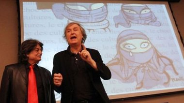 Exposition commune de caricaturistes algériens et français à Paris