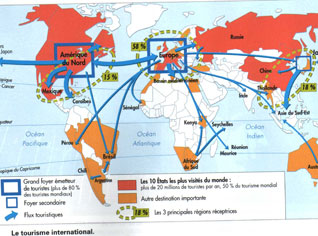 Le  tourisme mondial a baissé de 7,7% en janvier-février, selon l'OMT