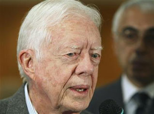 Jimmy Carter chez l’ennemi de Bush