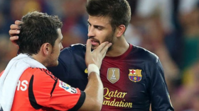 جيرارد بيكي يسخر من كاسياس