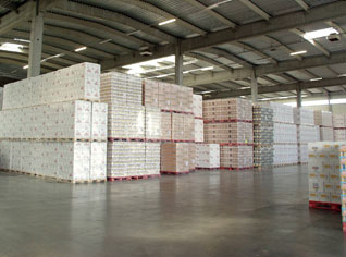 Tones of goods overcrowded at Algerian international airport