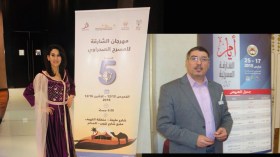 لبنى بوشلوخ وعلاوي يمثلان الجزائر بمهرجان المسرح الصحراوي بالشارقة