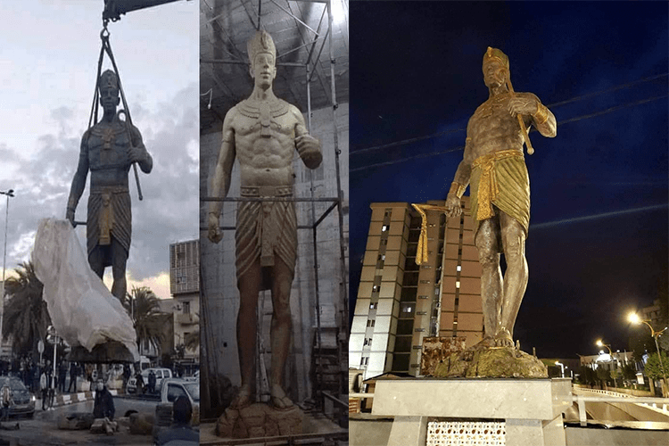 Controverse autour de la statue de Chachnak installée à Tizi Ouzou