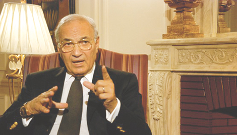 Ahmed Chafik: « Je n'envisage pas de coup de force contre Morsi »
