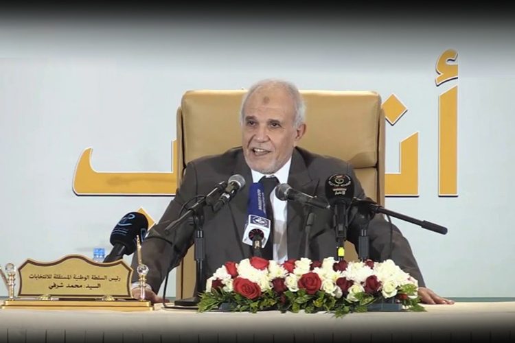 Tebboune reçoit le président de l’ANIE Mohamed Charfi