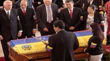 Funérailles grandioses d’Hugo Chavez