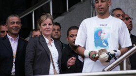 برج منايل تكرم  شاوشي قبل سفره إلى سويسرا