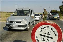 Terrorists installed a fake check point east of Algiers