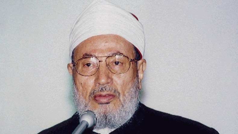 الشيخ  القرضاوي  ضحية  التضليل  المصري