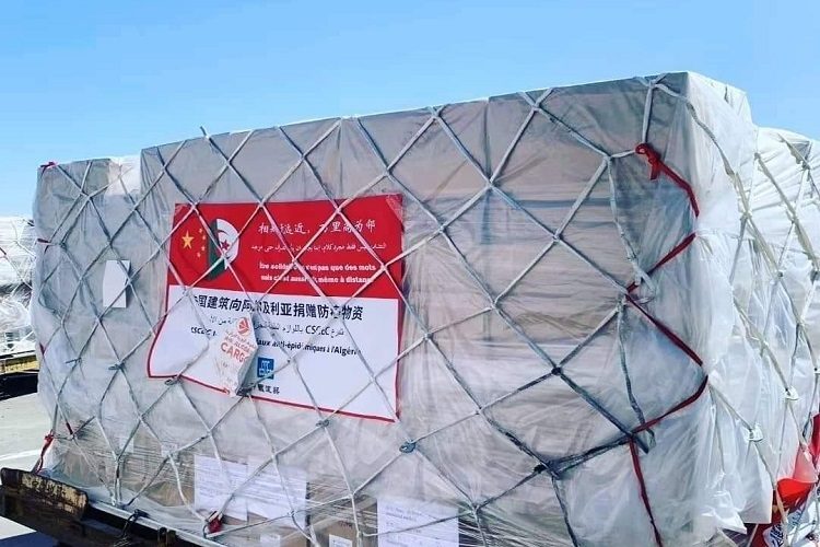 Covid-19: Première commande de moyens de protection arrivée de Chine