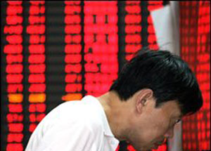 China shares up from 20-month low