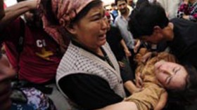Les gares prises d'assaut et les mosquées vides à Urumqi