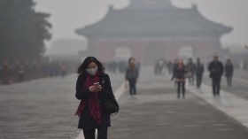 بكين تصدر أول تحذير من الضباب الدخاني