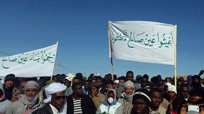 جرحى في صدامات بين محتجين ضد الغاز الصخري والدرك بعين صالح