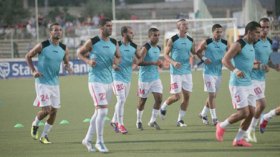 أولمبي الشلف يتدرب بتعداد مكتمل في تربص العاصمة