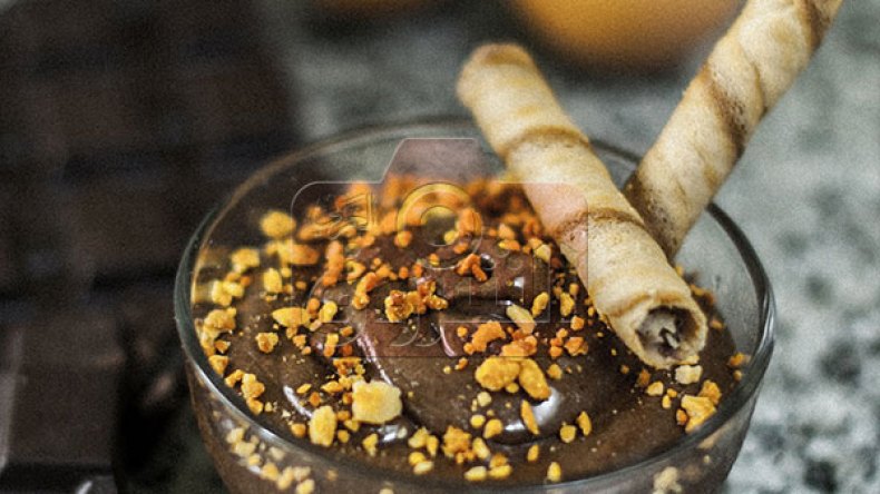 مثلجات بالشكولاطة السوداء