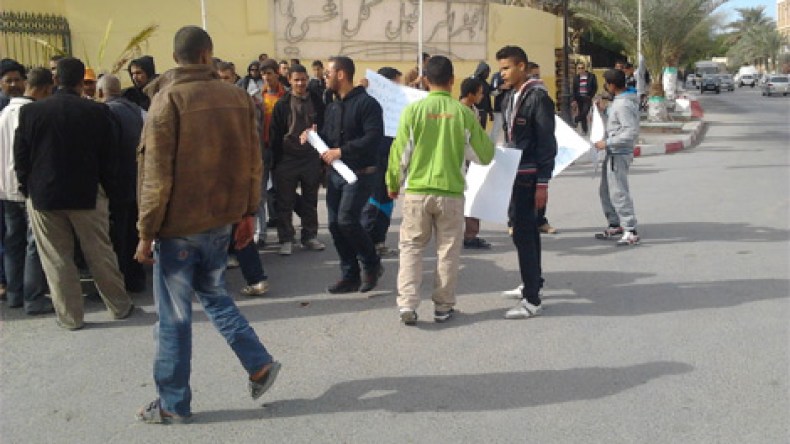 البطالون يحضرون لاحتجاج وطني بأم البواقي