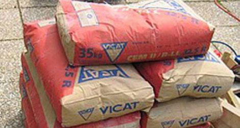 Douanes:Hausse de 92% des importations de ciment