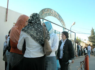 Male students stormed female campus in Algeria